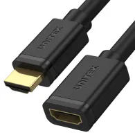 Kabel przedłużacz Unitek HDMI (M/F) 2.0 Y-C166K, 3 m, Czarny | Sklep ITnes.pl, IT for BUSINESS