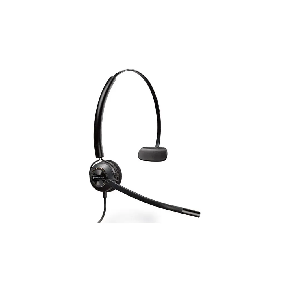 Słuchawki nauszne Plantronics EncorePro HW540 QD 88828-02 - Czarne | Sklep ITnes.pl - IT for BUSINESS