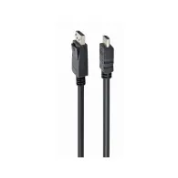 Kabel Gembird DisplayPort 1.1 do HDMI CC-DP-HDMI-6, FHD, 1,8 m, Czarny | Sklep ITnes.pl, IT for BUSINESS