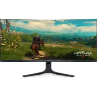 Monitor Dell Alienware AW3423DWF 210-BFRQ, 34", 3440x1440 (UWQHD), 165Hz, 21:9, zakrzywiony, OLED, FreeSync, HDR, 0,1 ms, Czarny