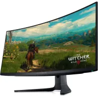 Monitor Dell Alienware AW3423DWF 210-BFRQ, 34", 3440x1440 (UWQHD), 165Hz, 21:9, zakrzywiony, OLED, FreeSync, HDR, 0,1 ms, Czarny