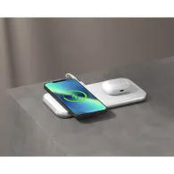 Ładowarka bezprzewodowa Zens Aluminium 3w1 ZEDC16W/00 - 45W,  MagSafe, Biała