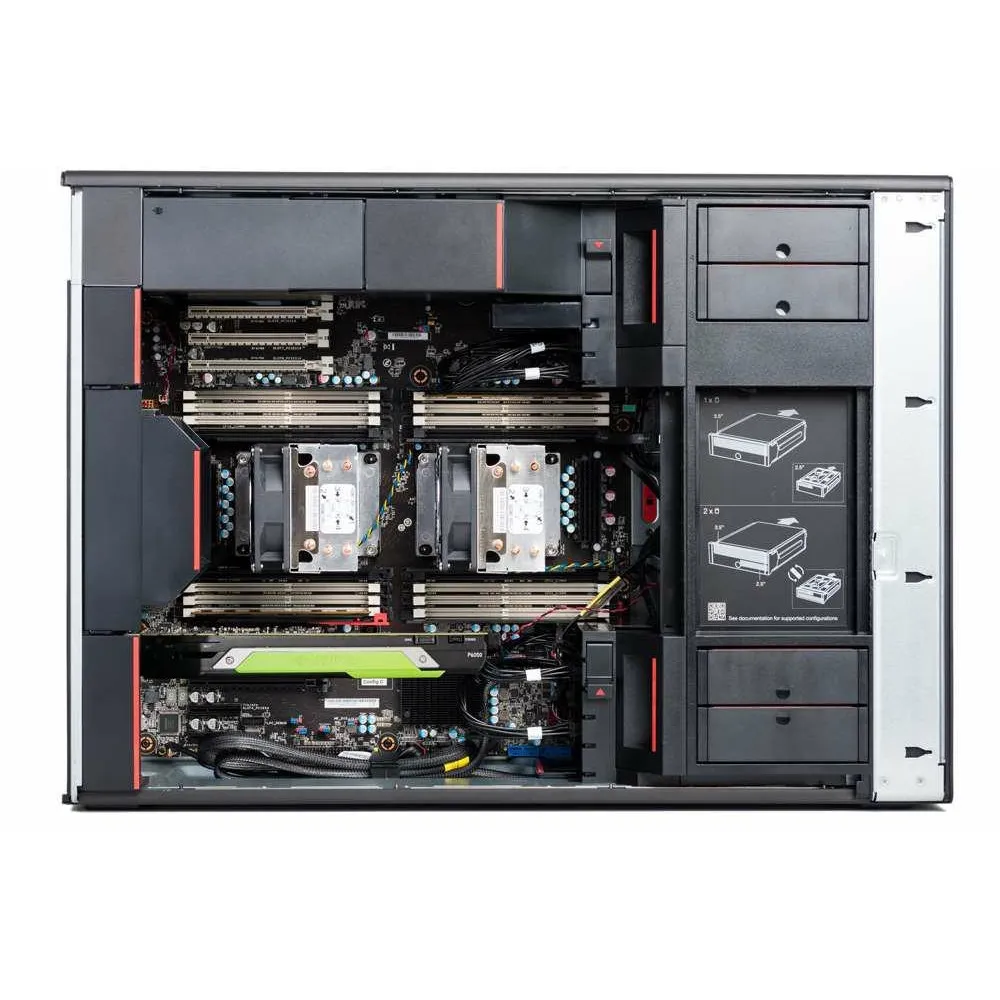 Stacja robocza Lenovo ThinkStation P920 30BC001BPB - Xeon Scalable 4110/RAM 8GB/HDD 1TB/DVD/Windows 10 Pro for Workstations/3OS