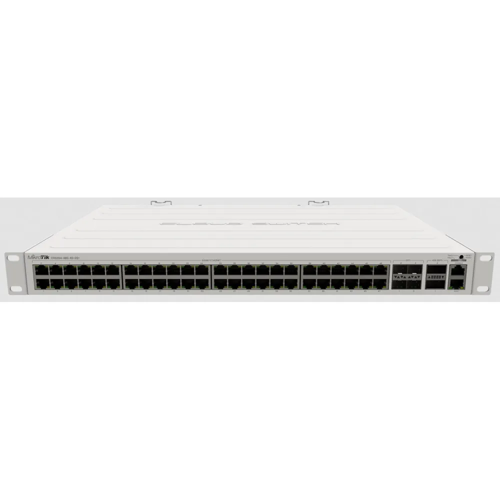 Switch zarządzalny MikroTik CRS354-48G-4S+2Q+RM, 48x 100|1000Mbps RJ45, 4x 10GbE SFP+, 2x 40GbE QSFP+ | Sklep ITnes.pl, IT for B