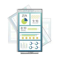 Monitor HP EliteDisplay E273 1FH50AA, 27", 1920x1080 (FHD), 60Hz, IPS, 5 ms, pivot, Czarno-srebrny | Sklep ITnes.pl, IT for BUSINESS