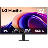 Monitor LG 32U631A-B 32U631A-B.AEUQ, 31,5", 2560x1440 (QHD), 100Hz, zakrzywiony, IPS, HDR, 5 ms, USB-C, Czarny | Sklep ITnes.pl,
