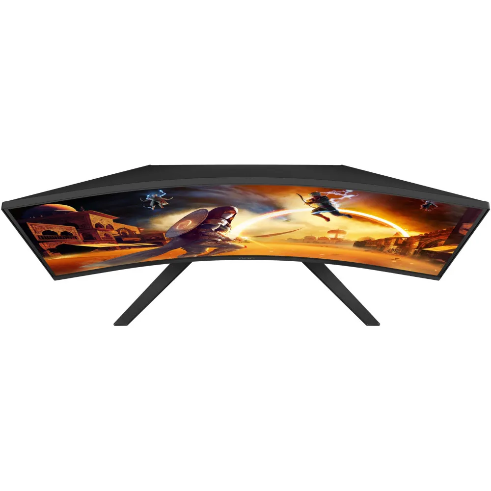 Monitor AOC CQ32G4VE - 31,5"/2560x1440 (QHD)/180Hz/zakrzywiony/Fast VA/HDR/1 ms/Czarno-szary - zdjęcie