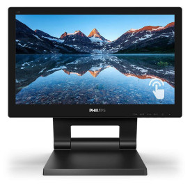 Monitor Philips 162B9T/00 - 16"/1366x768 (HD)/60Hz/TFT/4 ms/dotykowy/Czarny