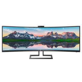 Monitor Philips 439P9H/00 - 43,4"/3840x1200/100Hz/32:10/zakrzywiony/VA/HDR/4 ms/kamera/USB-C/Czarny