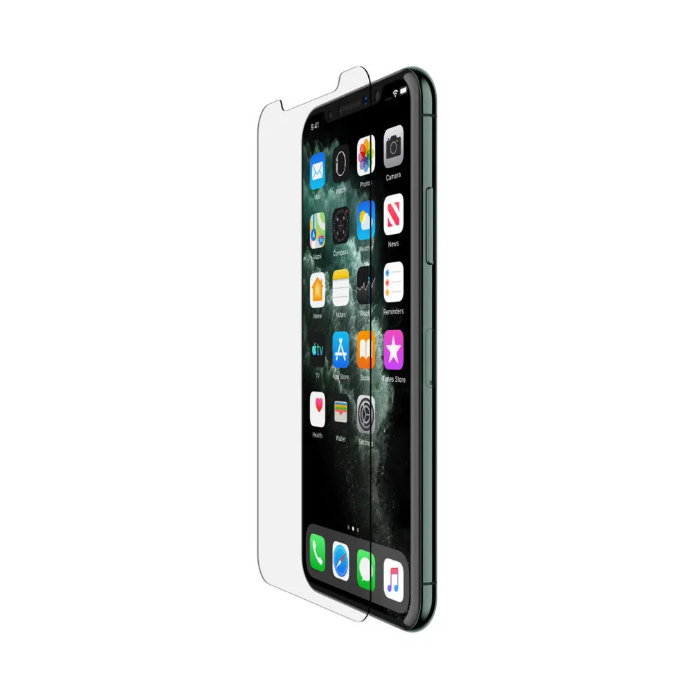 Szkło ochronne Belkin InvisiGlass Ultra Treated Screen Protector do iPhone 11 Pro, XS, X - F8W940ZZ-AM | Sklep ITnes.pl - IT for