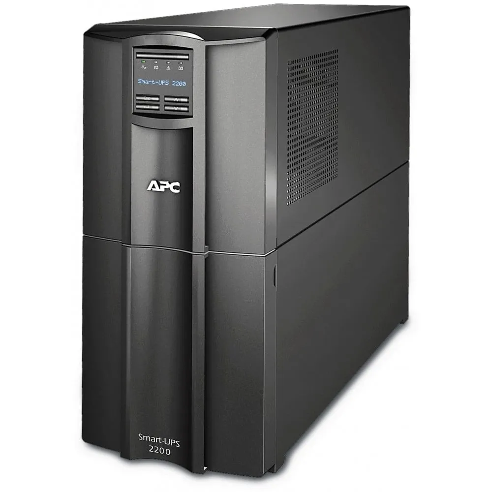 Zasilacz awaryjny UPS APC Smart-UPS SMT2200IC, Tower, 2200VA 1980W, 8 x IEC C13, 1 x RJ-45, 1 x USB, Czarny | Sklep ITnes.pl, IT