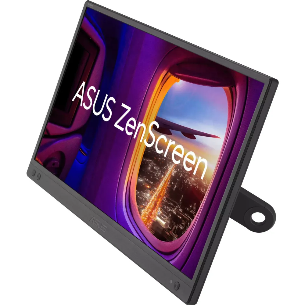 Monitor ASUS ZenScreen MB166CR - 15,6"/1920x1080 (Full HD)/60Hz/IPS/5 ms/pivot/USB-C/Czarny - zdjęcie