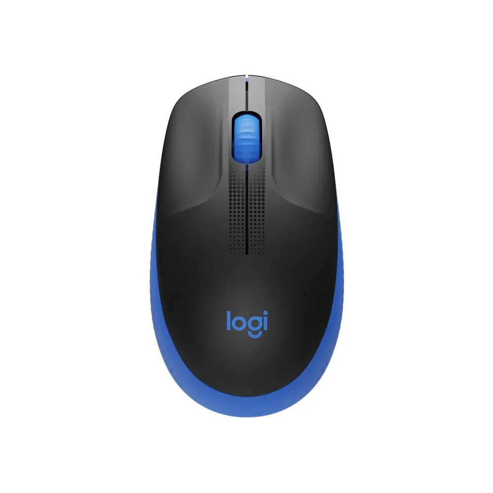 Mysz bezprzewodowa Logitech M190 Full-size 910-005907 - Czarna, Niebieska | Sklep ITnes.pl - IT for BUSINESS