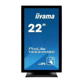 Monitor iiyama ProLite TouchScreen T2234MSC-B6X - 21,5"/1920x1080 (Full HD)/60Hz/IPS/8 ms/dotykowy/Czarny