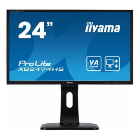 Monitor iiyama XB2474HS-B2 - 23,6"/1920x1080 (Full HD)/75Hz/VA/4 ms/pivot/Czarny