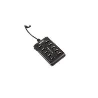 UGo UHU-1012 HUB ROZDZIELACZ USB 2.0 UGO 10 PORTÓW AKTYWNY Z WŁĄCZNIKIEM+ZASILACZ | Sklep ITnes.pl - IT for BUSINESS