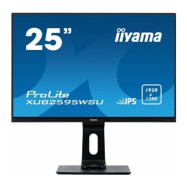 Monitor iiyama XUB2595WSU-B1 - 25"/1920x1200 (WUXGA)/75Hz/16:10/IPS/FreeSync/4 ms/pivot/Czarny