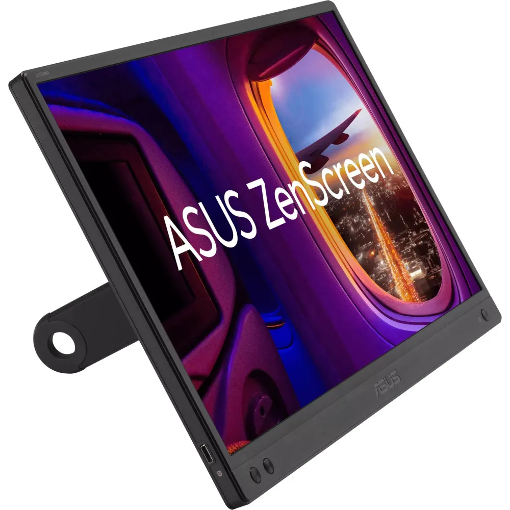 Monitor ASUS ZenScreen MB166CR 90LM07D3-B03170 - 15,6"/1920x1080 (Full HD)/60Hz/IPS/5 ms/Czarny - zdjęcie