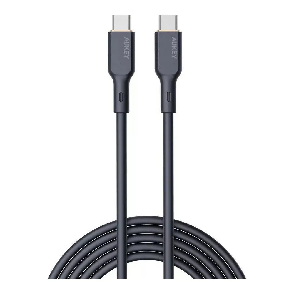 Kabel AUKEY USB-C do USB-C CB-SCC101, PD 100W, 1 m, Czarny | Sklep ITnes.pl, IT for BUSINESS