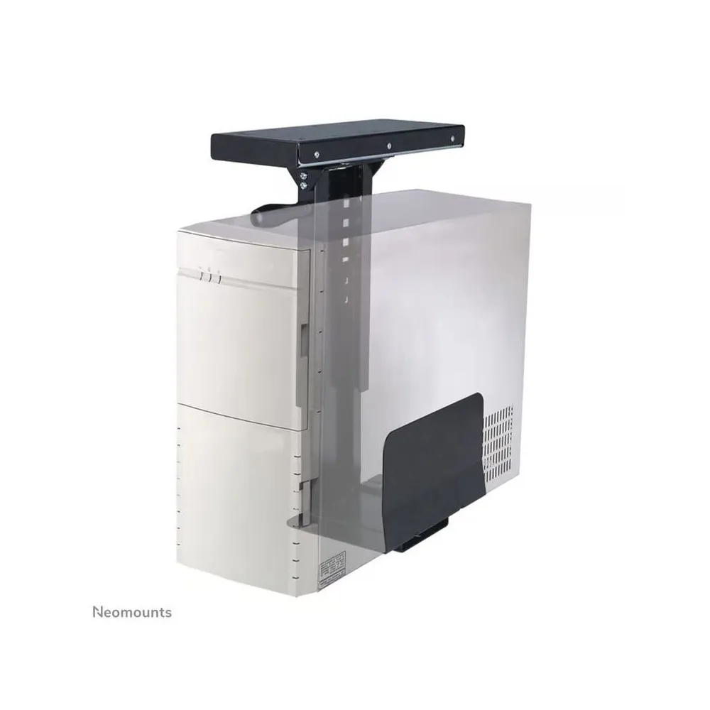 Uchwyt biurkowy Neomounts by Newstar CPU Holder CPU-D250BLACK - wys. PC: 39-54 cm, szer. PC: 13-23 cm, Czarny