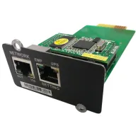 Karta sieciowa PowerWalker NMC Card - RJ45 10/100 BaseT port/obsługa SNMP-V1/SNMP-V3/10120517