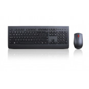 Zestaw bezprzewodowy klawiatury i myszy Lenovo Professional Wireless Combo 4X30H56829 - USB, US, Mysz optyczna, Czarny