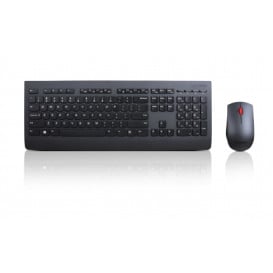 Zestaw bezprzewodowy klawiatury i myszy Lenovo Professional 4X30H56829 - USB/US/Klawiatura klasyczna/Mysz optyczna/Czarny