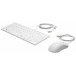 Zestaw klawiatury i myszy HP USB Healthcare Edition 1VD81AA - Biały
