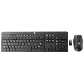 Zestaw bezprzewodowy klawiatury i myszy HP Wireless Slim Business N3R88AA - Czarny