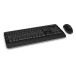 Zestaw bezprzewodowy klawiatury i myszy Microsoft 3050 PP3-00020 - Klawiatura klasyczna/Mysz optyczna/USB/US/Czarna
