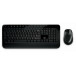 Zestaw bezprzewodowy myszy i klawiatury Microsoft Wireless Desktop 2000 M7J-00015 - Czarny