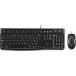 Zestaw bezprzewodowy klawiatury i myszy Logitech MK120 920-002563 - USB, Układ holenderski, Mysz optyczna, Czarny