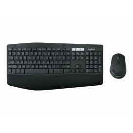 Zestaw bezprzewodowy klawiatury i myszy Logitech MK850 Wireless Desktop 920-008226 - Czarny