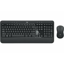 Zestaw bezprzewodowy klawiatury i myszy Logitech MK540 US 920-008685 - Czarny