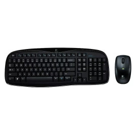 Zestaw bezprzewodowy klawiatury i myszy Logitech MK330 920-003999 - USB, US, Klawiatura klasyczna, Mysz optyczna, Czarny