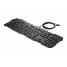 Klawiatura HP USB Business Slim Keyboard N3R87AA - Czarna