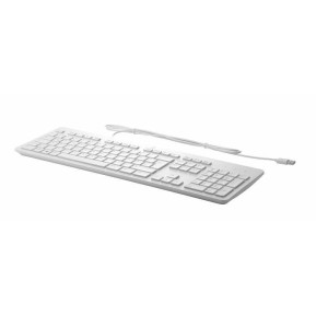 HP USB Grey Business Slim Keyboard Z9H49AA - zdjęcie poglądowe 1
