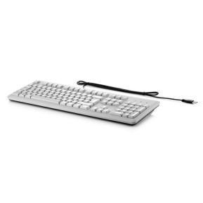 HP USB Grey Keyboard B6B64AA - zdjęcie poglądowe 1