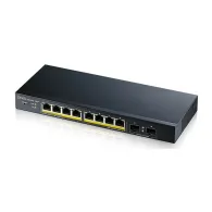 Switch zarządzalny Zyxel GS1900-8HP GS1900-8HP-EU0103F, 8x 10|100|1000Mbps, POE, budżet mocy 70W, pasywne chłodzenie | Sklep ITn