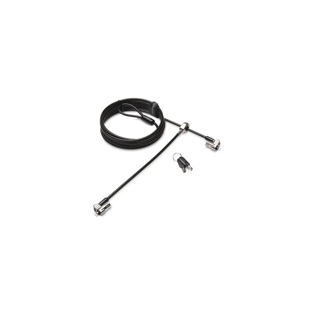 Linka zabezpieczająca Kensington MicroSaver 2.0 Twin Keyed Keyed Lock K65048WW - Czarna - K65048WW | Sklep ITnes.pl - IT for BUS