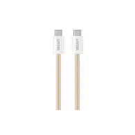 Kabel Unitek USB-C 100W PD C14141ACL01-1M, 1 m, Beżowy | Sklep ITnes.pl, IT for BUSINESS