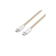 Kabel Unitek USB-C 100W PD C14141ACL01-1M, 1 m, Beżowy | Sklep ITnes.pl, IT for BUSINESS