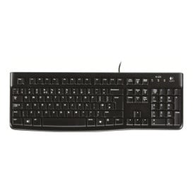 Klawiatura Logitech K120 920-002479 - Klasyczna, UK, Czarna