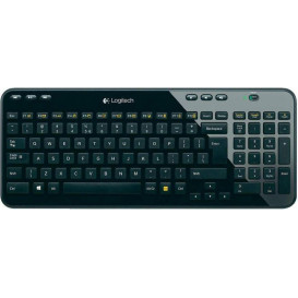 Klawiatura bezprzewodowa Logitech K360 920-003094 - USB, UK, Wyspowa, Czarna