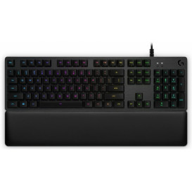 Klawiatura Logitech G513 Carbon Tactile 920-008869 - USB, US, Podświetlenie, Czarna