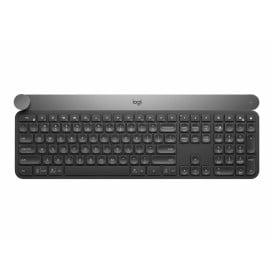 Klawiatura bezprzewodowa Logitech Craft US920-008504 - US, Podświetlenie, Wysypowa, Czarna