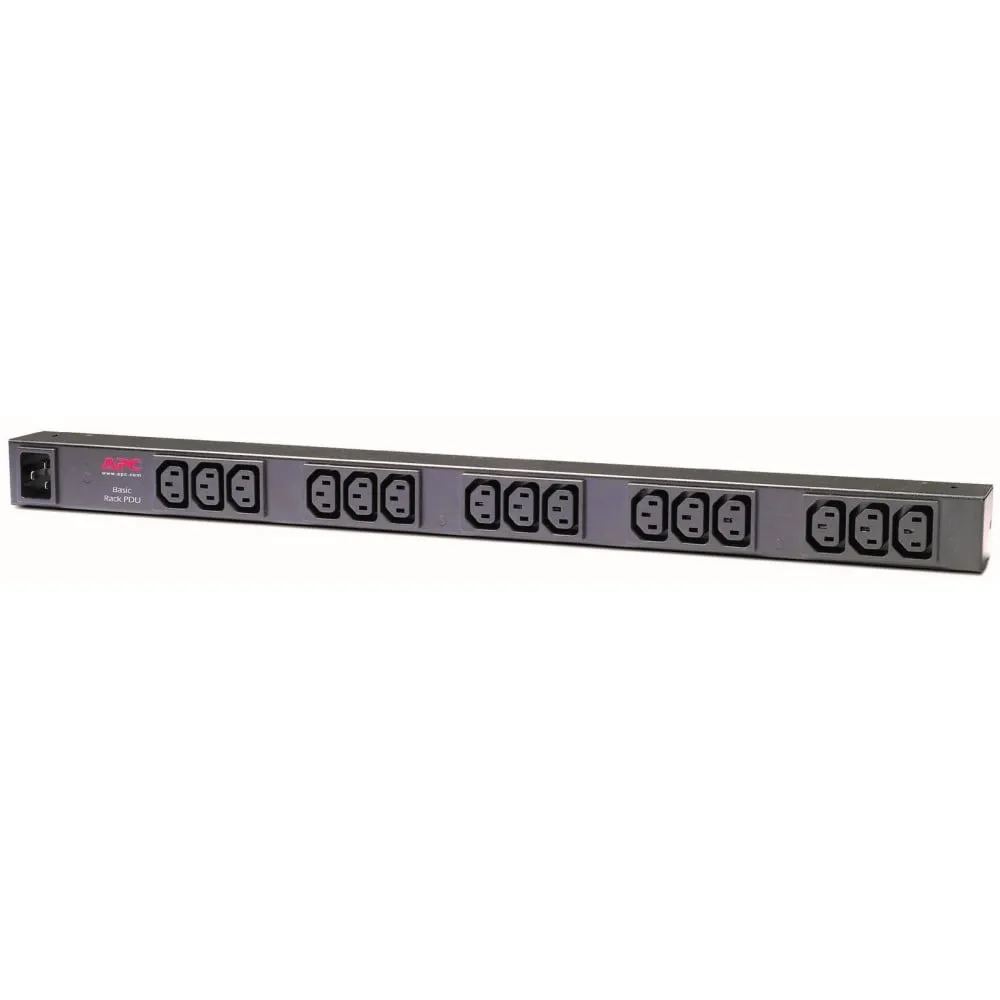 Listwa zasilająca Rack PDU APC AP9572 - 1U, 16A|230V, 15 gniazd IEC C13