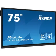 Monitor iiyama ProLite TE7512MIS-B1AG X, 74,5", 3840x2160 (4K), IPS, 8 ms, MT, USB-C, Czarny | Sklep ITnes.pl, IT for BUSINESS