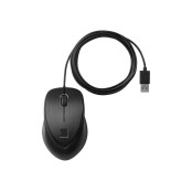 Mysz HP Fingerprint 4TS44AA - USB, Sensor laserowy, 1200 DPI, Czarna