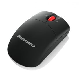 Mysz bezprzewodowa Lenovo Laser Wireless Mouse 0A36188 - Czarna